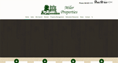 Desktop Screenshot of milerproperties.com